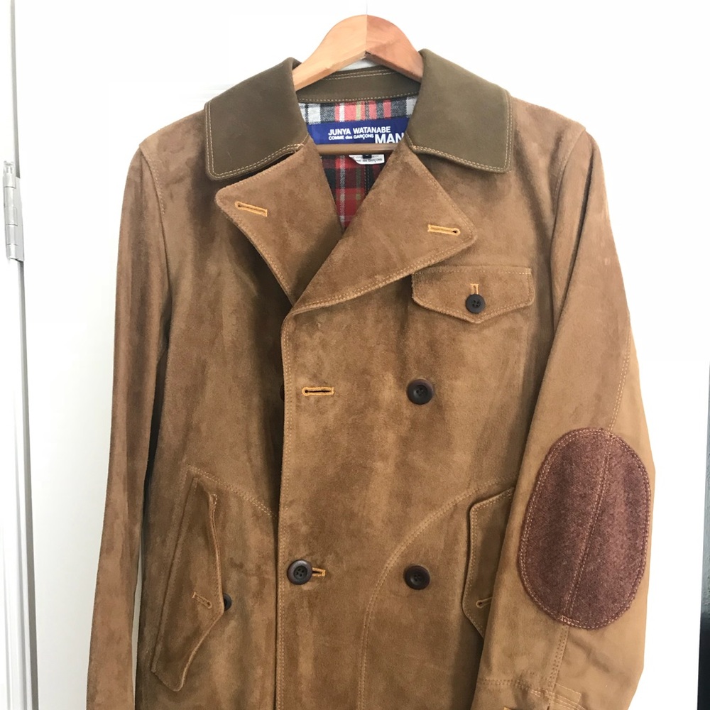 Junya Watanabe Comme Des Garçons Man Suede Jacket